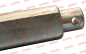 Preview: 26355 Steckbolzen 25mm gerade konisch